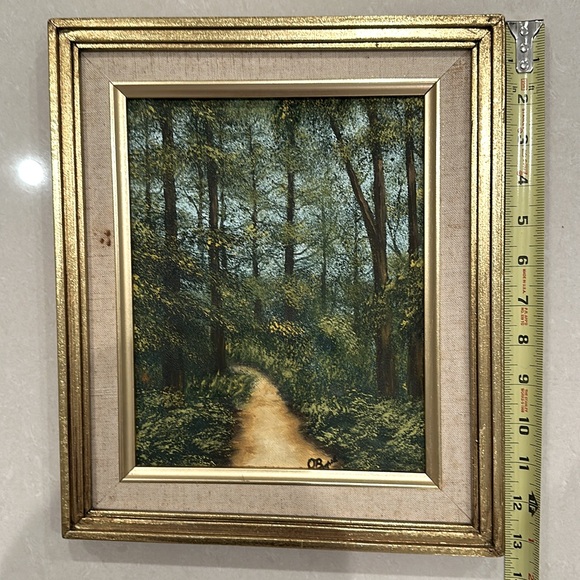 VNT🖼️Orlando Bosch, Titled: “Claro en el Bosque” No 17 - Picture 8 of 9